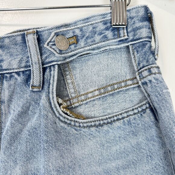 Madewell x Molly Dickson Cutout Baggy Straight Jeans 30 Edgy Designer Denim - Picture 6 of 14